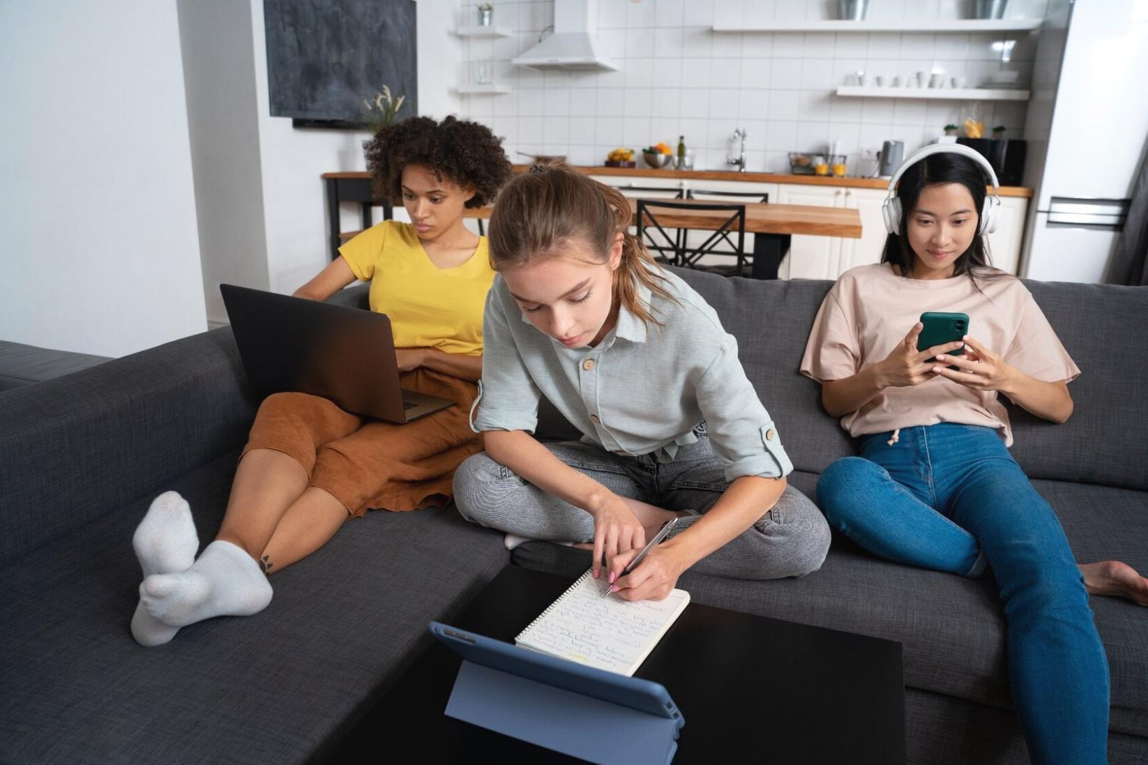 Sesi uji coba program pembelajaran